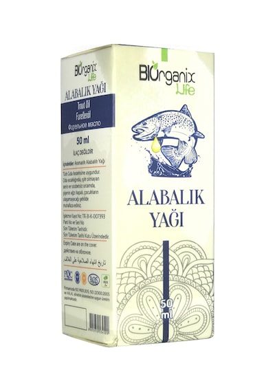 Biorganix Life Alabalık Yağı 50 ML