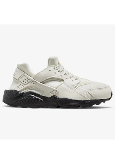 Nike Huarache Run Unisex Sneaker Dar Kalıp Günlük Spor Ayakkabı Krem Krem