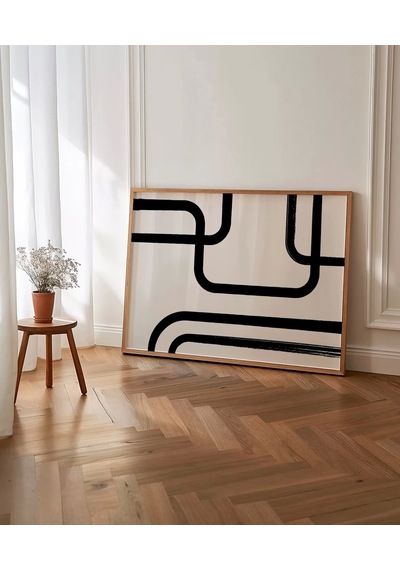 Çerçevesiz Poster Orta Çağ Modern Sanat