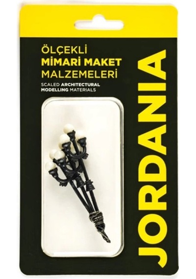 Jordania Bahçe/sk Lamba Üçlü 1/100 6v Je04p-t233 Çok Renkli