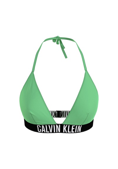 Calvin Klein Trıangle-rp Kadın Yeşil Bikini Üstü