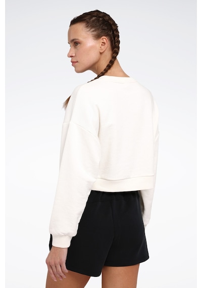 Reebok New Id Crp Crew Ekru Kadın Sweatshirt Bej