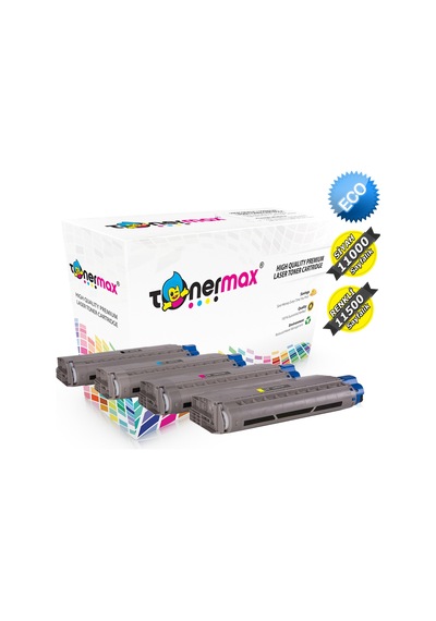 Tonermax Oki C712 Uyumlu Toner Set