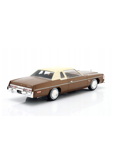 1:24 Ölçek Whitebox 1977 Dodge Royal Monaco Coupe Diecast Metal Minyatür Model Araba 15cm