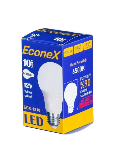Econex Ecx-1210 12V 10W Led Ampul Beyaz