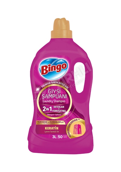 Bingo 2in1 Renk Canlandırıcı Giysi Şampuanı 3 Lt