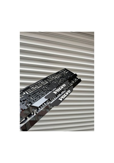 Vipplaka Volvo Uyumlu Ortası Mat Plakalık - 849661330