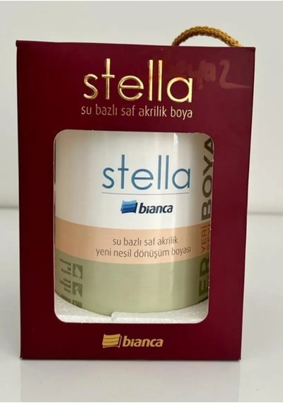 Stella Yeni Nesil Dönüşüm Boyası Siyah 1lt Diğer