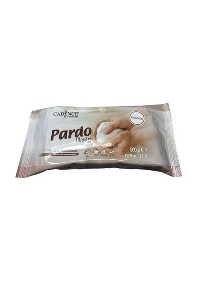 Cadence Pardo Clayart Hava İle Kuruyan Modelleme Hamuru Beyaz 500gr