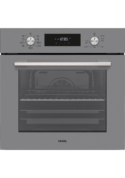 Vestel AF-7841 G - AO-65104 G-DG-T - AD-63330 G Eğik Gri Dijital Lezzet Set