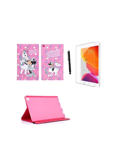 Uyumlu Ipad Mini 5 Kılıf 2019 A2133 A2124 A2125 A2126 Resimli Kılıf + Ekran Koruyucu + Kalem Diğer