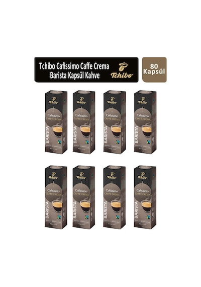 Tchibo Cafissimo Barista Caffe Crema Kapsül Kahve 8 x 10'lu