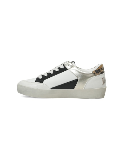 Lumberjack Wendy Beyaz Kadın Sneaker 000000000102694286 Beyaz-altın-leopar