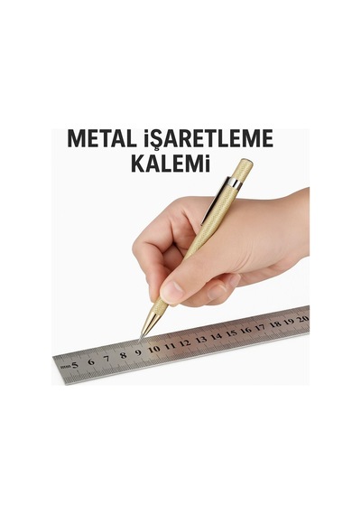 Merttools Metal İşaretleme Kalemi Profesyonel Çizim Ve İşaretleme Aracı