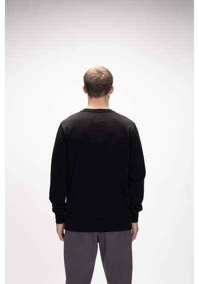 Bad Bear Mountaın Crewneck Erkek Sweatshirt Siyah