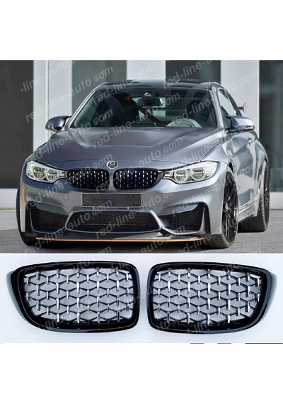 Bmw F32 2014-2019 Coupe Krom Daimond Ön Panjur.ön Böbrek
