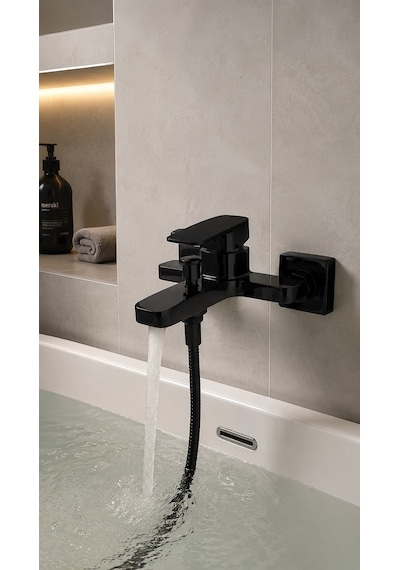Newarc Drop Banyo Bataryası - Siyah