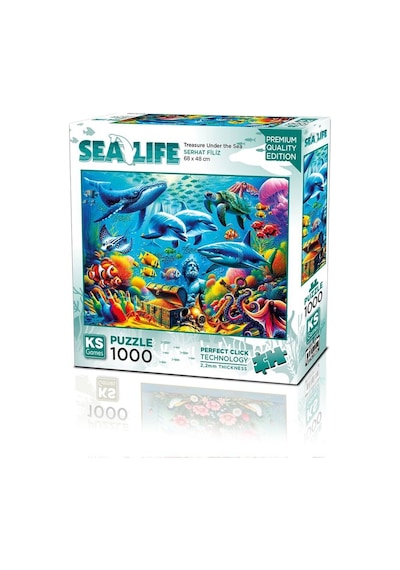 20825 Puzzle 1000 Treasure Under The Sea