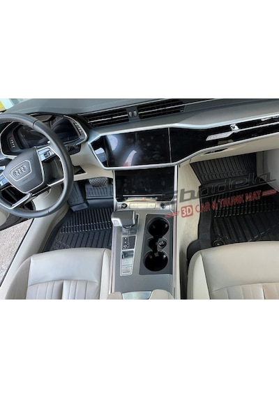 Audi A6 Avant 2023-2024 Arası 3d Kauçuk Kokusuz Havuzlu Paspas