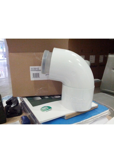 Vaillant Uyumlu Ecotec Yoğuşmalı Kombi 90' Baca Dirseği