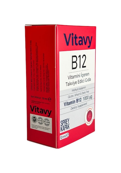 Vitavy Methylcobalamin B12 Vitamini Sprey 1000 Mcg 75 Puff 2 x 10 ML