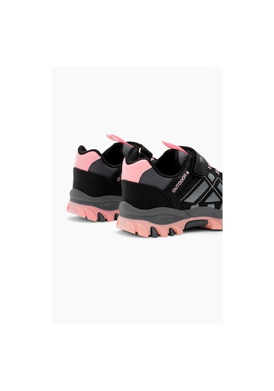 Tonny Black Termo Taban Su İtici Kumaş Cırtlı Çocuk Unisex Füme Pembe Trekking Ayakkabı Tbtmkd025 Füme Pembe