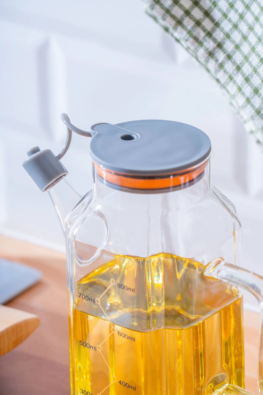 Acar Lume Cam Yağdanlık - 800 Ml Gri