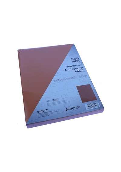 Umur A4 50002618 80 G Turuncu 250 Lİ Renkli Fotokopi Kağıdı