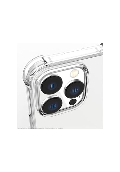 Apple İphone 13 Mini İle Uyumlu Kapak Kamera Bölümü Açık Airbag Antishock Köşe Korumalı Şeffaf Silikon Kılıf 50 x 22