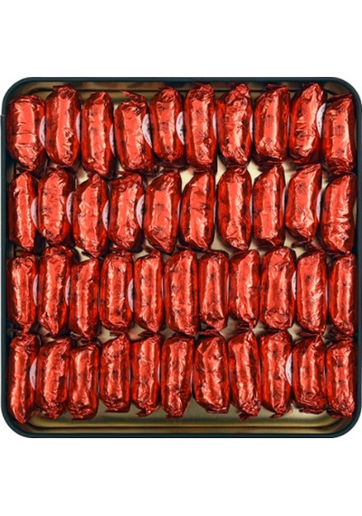 İncir Evi Cevizli Çukulat Kuru İncir Metal Kutu 1 KG