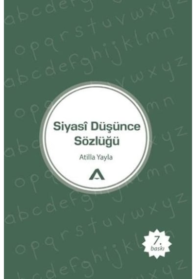 Siyasi Düşünce Sözlüğü - Atilla Yayla - Adres