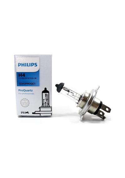 Philips Uyumlu H4 Ampul - 12v 60/55w 12342proqc1 P43t Ampul 2 Adet