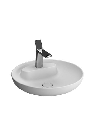 VitrA Memoria 5880B403-0041 Yuvarlak Çanak Lavabo.50CM. Beyaz