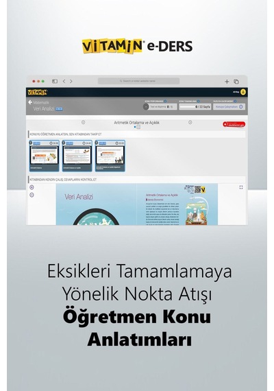 8. Sınıf LGS Matematik (e-Ders) | 2219 Yeni Nesil Soru, 1544 Dakika Video | Yazılıya Hazırlık