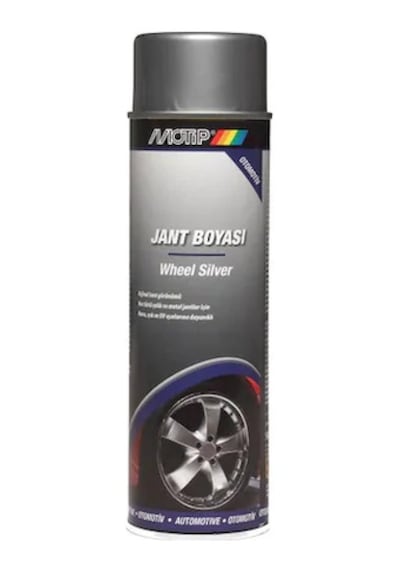 Motip Gümüş Gri Oto Jant Boyası 500 ML