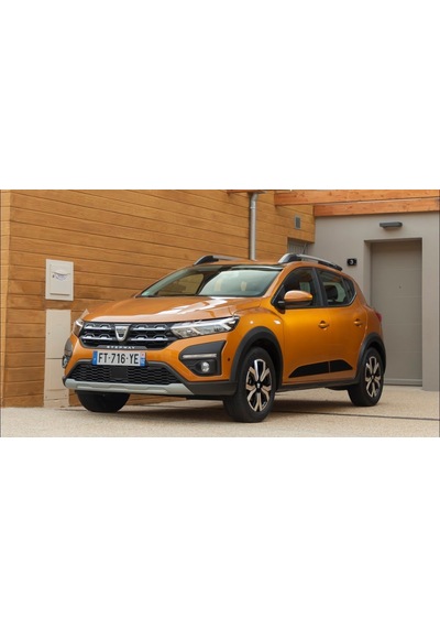 Dacia Sandero 2021 Bagaj Havuzu Tam Uyumlu Kokusuz Kaucuk 3D
