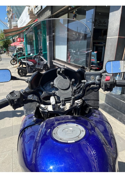 2004 - 2013 Honda Cbf 600 Uzun Ön Cam 56cm 4mm Zeus Acik Füme