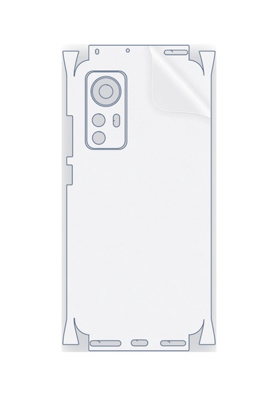 Xiaomi 12x Uyumlu Fullbody Arka Kaplama Hidrojel Koruyucu Film