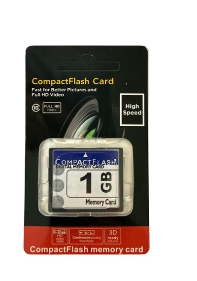 Mettzchrom 1gb Compact Flash Hafıza Kartı Cf Kart 1 Gb Cf Hafıza Kartı