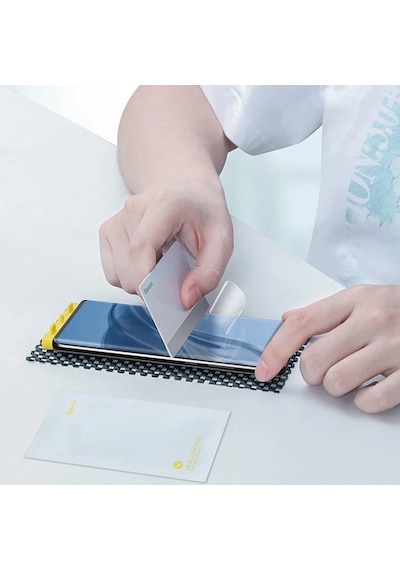 Baseus Xiaomi Mi 11 Curved Full Ekran Koruyucu 0.15mm Water Gel 2 Adet Set- 5775