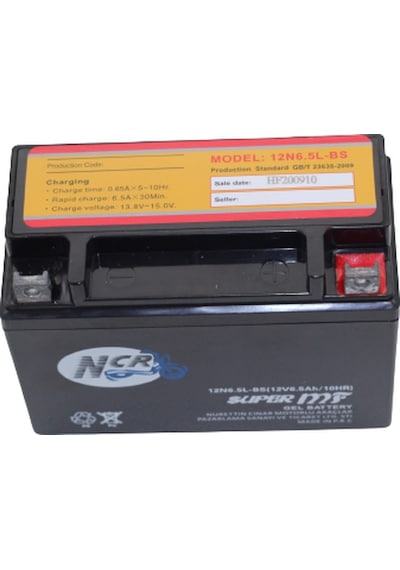Ncr Akü-12n6.5 L-bs Cg 125