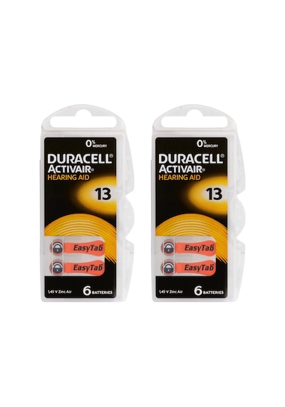 Duracell Activair PR48 13 Numara İşitme Cihazı Pili 6 x 2'li