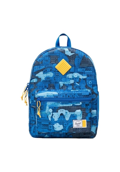 Herschel X Lego Heritage Çocuk Sırt Çantas Abstract Bricks Blue Mavi