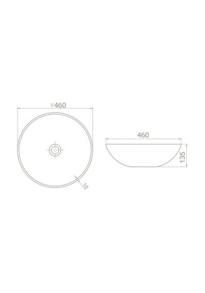Ø46 Cm Tezgah Üstü Turkuaz Seramik 508 Yeşil