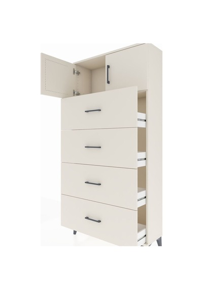 Arges Dolap Tek Raflı 4 Çekmeceli 2 Kapaklı 88x30x182 Aytaşı-... Aytaşı Arges Dolap Tek Raflı 4 Çekmeceli 2 Kapaklı 88x30x182 Aytaşı-... Aytaşı