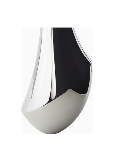 Georg Jensen Flora Large Paslanmaz Çelik Iskandinav Tarzı, Dekoratif Vazo Gümüş