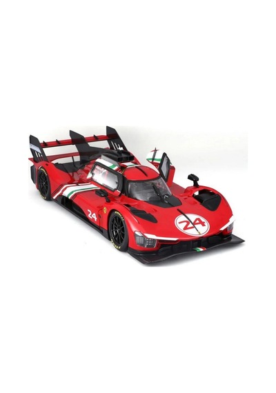 Bburago 1/18 Ferrari Racing 499p Modificanta Model Araba Kırmızı