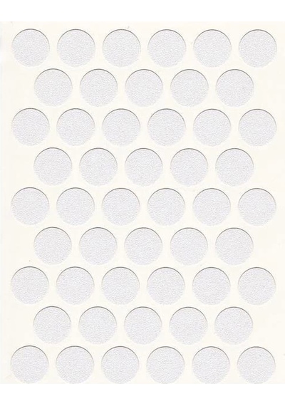 Mey İthalat Yapışkanlı Vida Tapası Beyaz 10 Mm