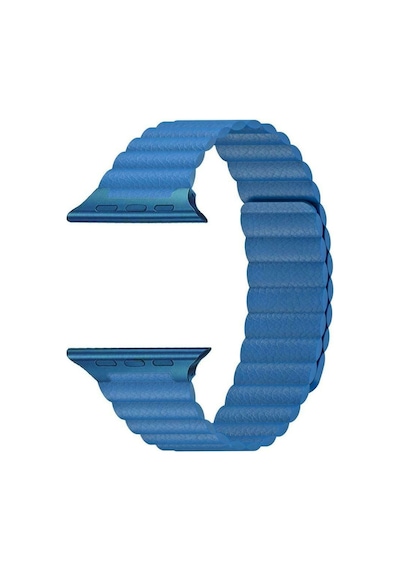 Apple Uyumlu  Watch 44 MM Deri Loop Kordon 44 MM Kayış Seri 4-5