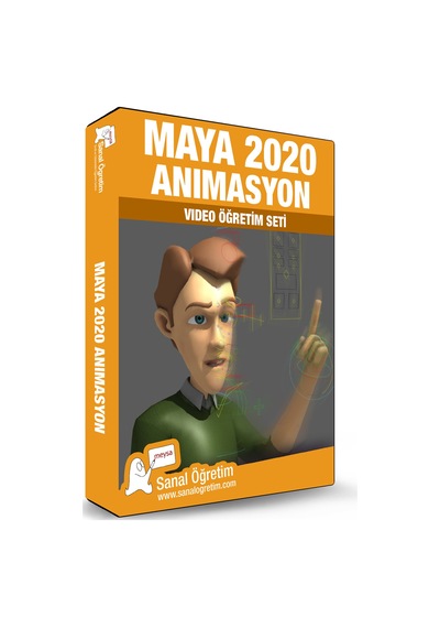 Maya 2020 Animasyon Video Ders Eğitim Seti